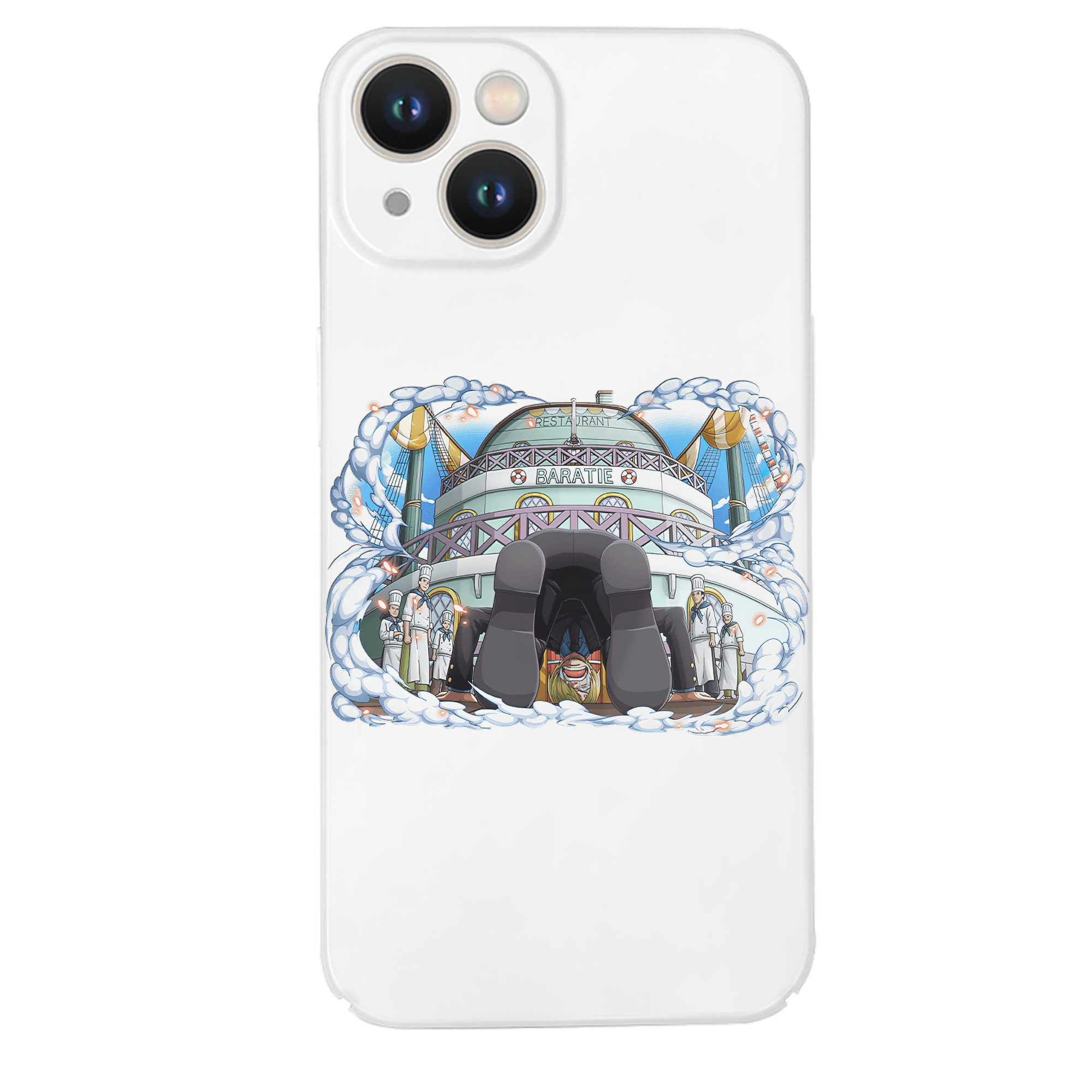 （画像用） ワンピース サンジ ONE PIECE Sanji 【iPhone 14シリーズ対応】ハードケース
